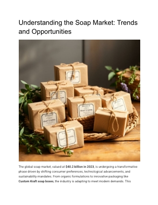 Understanding the Soap Market_ Trends and Opportunities