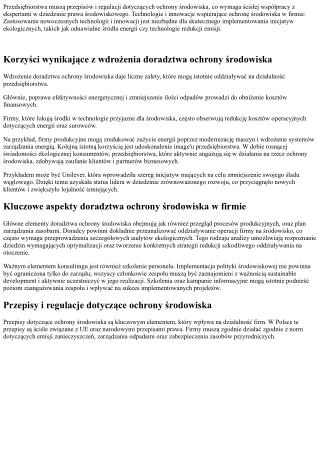 przedsi biorstwa musz przepis w i regulacji