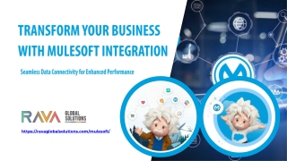 Elevate Your Business with MuleSoft Salesforce Integration Services