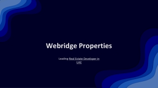 Real Estate and Property Development in the UAE: Key Players and Market Trends
