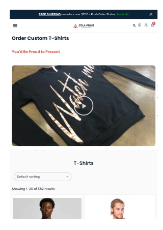 free shipping on orders over 250 rush order