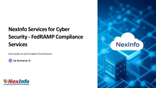 nexinfo services for cyber security fedramp
