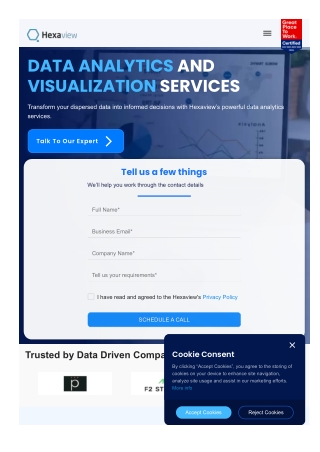 data analytics and visualization services
