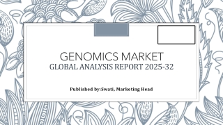 genomics market global analysis report 2025 32