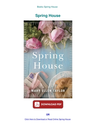Books Spring House