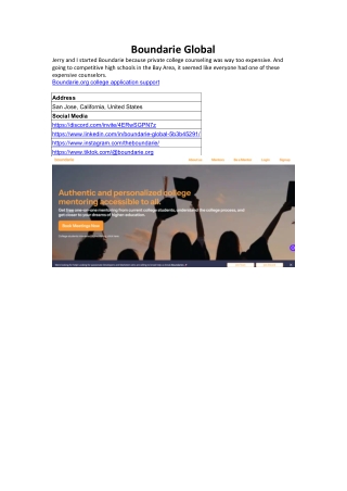 boundarie global