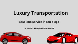luxury transportation