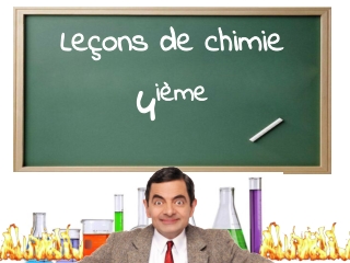 le ons de chimie le ons de chimie 4 4 i me