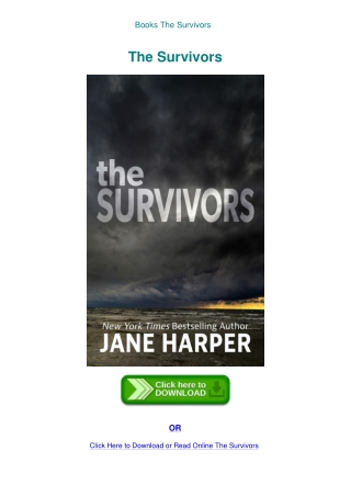 Books The Survivors