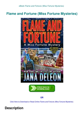 eBook Flame and Fortune (Miss Fortune Mysteries)