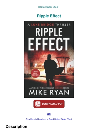 Books Ripple Effect