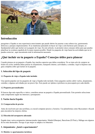 ¿Qué incluir en tu paquete a España? Consejos útiles para planear