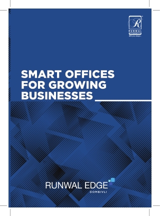 Runwal Edge Brochure | Runwal Edge PDF
