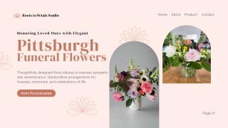 Honoring Loved Ones with Elegant Pittsburgh Funeral Flowers