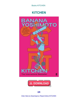 Books KITCHEN