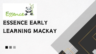 essence early learning mackay
