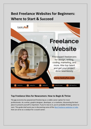 Best Freelance Websites for Beginners