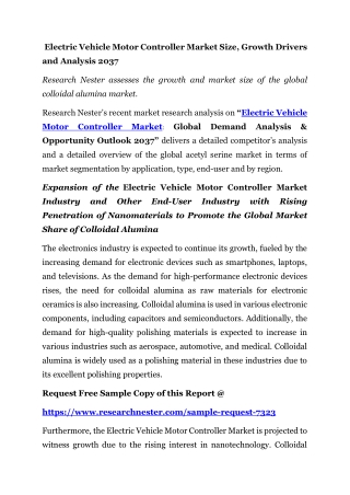 electric vehicle motor controller market size