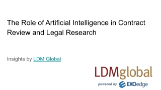 the role of artificial intelligence in contract
