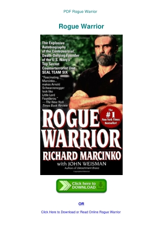 PDF Rogue Warrior