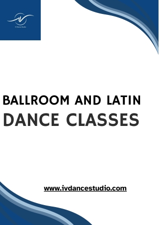 Learn Ballroom & Latin Dance Classes with Expert Instructors