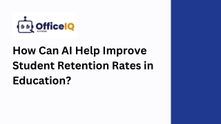 How Can AI Help Improve Student Retention Rates in Education?