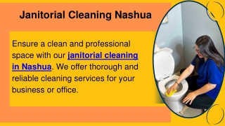Janitorial Cleaning Nashua