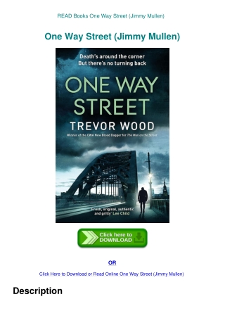 READ Books One Way Street (Jimmy Mullen)
