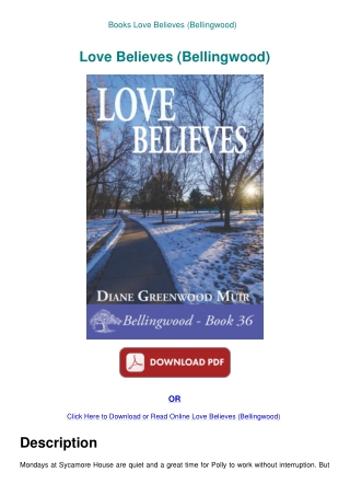 Books Love Believes (Bellingwood)