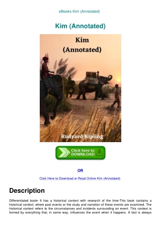 eBooks Kim (Annotated)