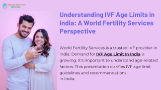 understanding ivf age limits in india a world