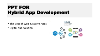 ppt for hybrid app development