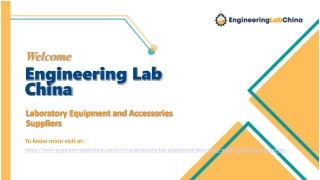 Laboratory Equipment and Accessories Suppliers