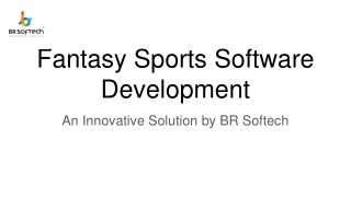 fantasy sports software development