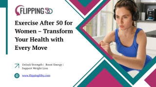 exercise after 50 for women transform your health
