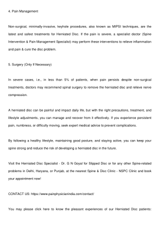 4 pain management