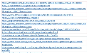 Get IGNOU Project