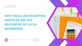 Why Small Bookkeeping Services Are the Backbone of Local Businesses