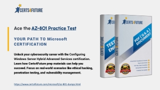 Microsoft AZ-801 Practice Test