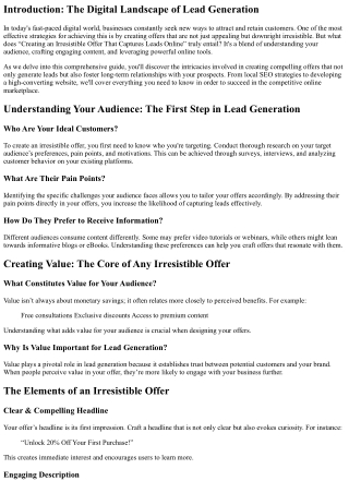 introduction the digital landscape of lead