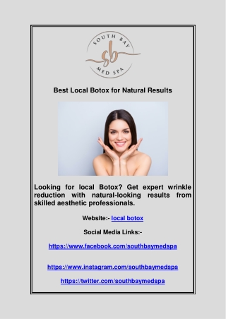 local botox