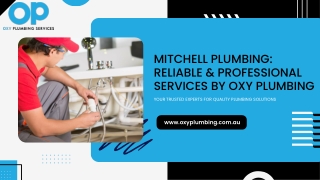 mitchell plumbing reliable professional services