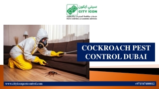 COCKROACH PEST CONTROL DUBAI