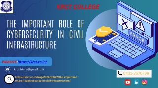 The Important Role of Cybersecurity in Civil Infrastructure