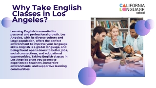 Improve Your Skills with Expert English Classes in Los Angeles – Enroll Today!