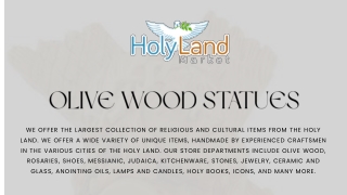 Olive Wood Statues