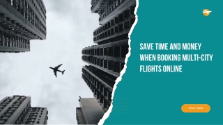 Save Time and Money When Booking Multi-City Flights Online