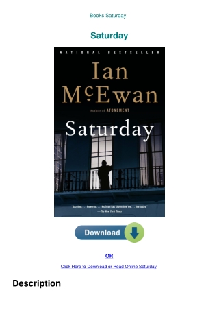 Books Saturday