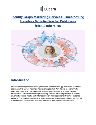 identify graph marketing services transforming