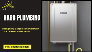Recognizing Dangerous Symptoms in Your Tankless Water Heater